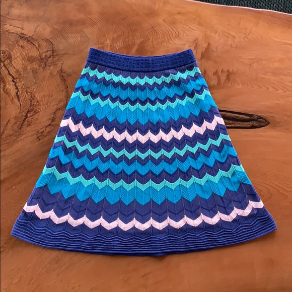 M Missoni Dresses & Skirts - M Missoni Chevron ZigZag Mini Skirt (IT 40/US S)